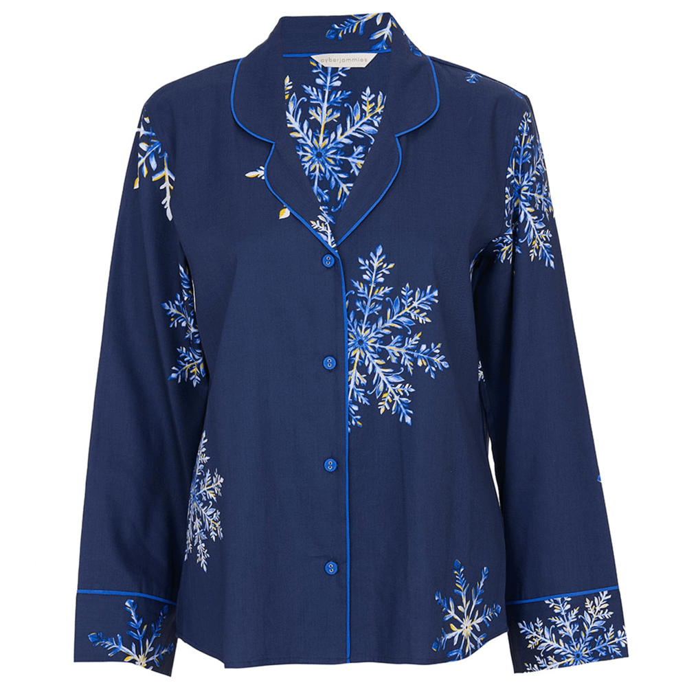 Cyberjammies Snowflake Pyjama Top